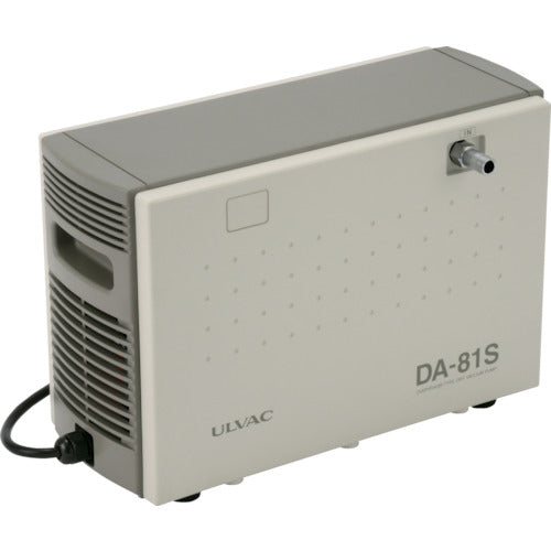 ＵＬＶＡＣ 単相１００Ｖ ダイアフラム型ドライ真空ポンプ 全幅１８１ｍｍ DA-81S