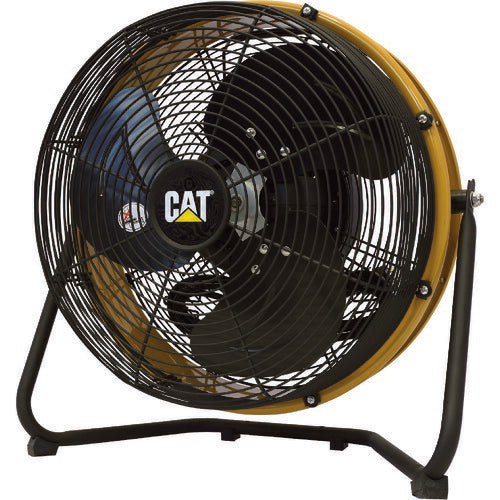 ＣＡＴ　工場扇　３５ｃｍ（壁・床タイプ）羽根軸３６０°半転機能付　イエロー HV-14S360