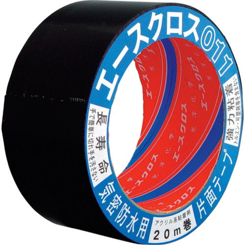光洋化学　気密防水テープ　エースクロス０１１　黒　５０ｍｍ幅　２０ｍ巻き 0115020BK