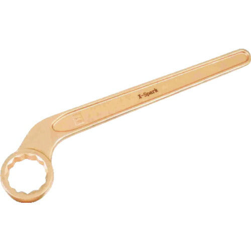 ＨＡＭＡＣＯ　防爆工具　片口メガネレンチ　二面幅寸法（ｍｍ）：１９ CBKR-19