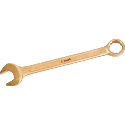 ＨＡＭＡＣＯ　防爆工具　コンビネーションスパナ　二面幅寸法（ｍｍ）：１７ CBMS-17