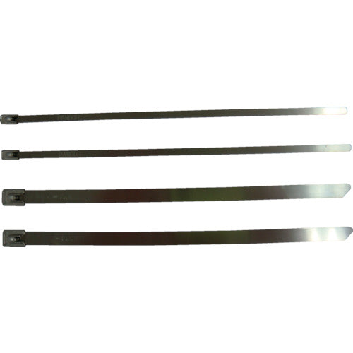 ＰＡＮＤＵＩＴ　ＭＬＴタイプ　自動ロック式ステンレススチールバンド　ＳＵＳ３０４　幅４．６ｍｍ　長さ８３８ｍｍ　１００本入り　ＭＬＴ１０Ｓ－ＣＰ MLT10S-CP