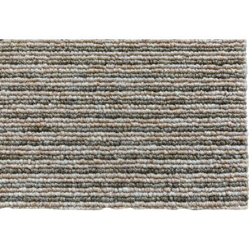 大島屋 【一時受注停止】 タイルカーペット ５０ｘ５０ｃｍ ストライプアイボリー KT-302S