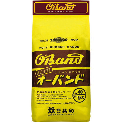 オーバンド　＃４０　アメ色　１ｋｇ袋　（約１３０本入） GN-027