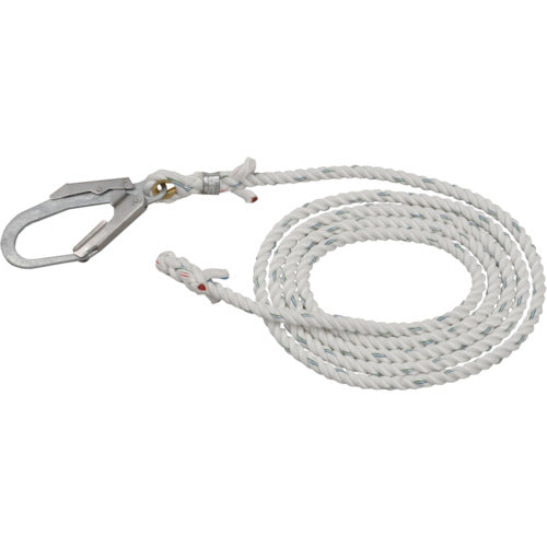 タイタン 垂直親綱 大型フック付 １５Ｍ TSR-24-15