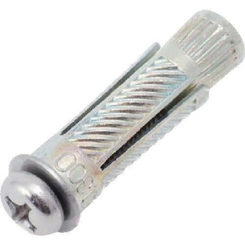【100本セット】 エイワイファスナー　ＡＹプラグボルト　ＳＡＹ－４２５ＡＳ　（鍋ビス）Ｗ付　ステンレス SAY-425AS