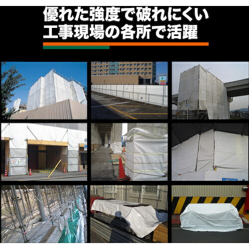 ＴＲＵＳＣＯ 防炎シートα軽量 幅５．４ｍＸ長さ５．４ｍ GBS-5454A