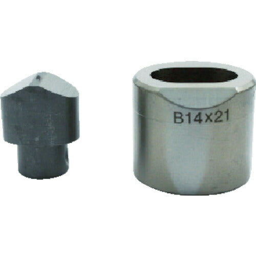 育良 フリーパンチャー用替刃 ＩＳ－ＢＰ１８Ｓ・ＩＳ－ＭＰ１８ＬＥ用（５１６１４） 長穴８．５×１３ 8.5X13B