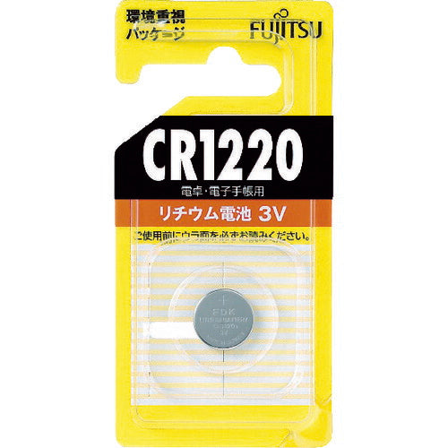 ＦＤＫ　リチウムコイン電池　ＣＲ１２２０　（１個＝１ＰＫ） CR1220C(B)N