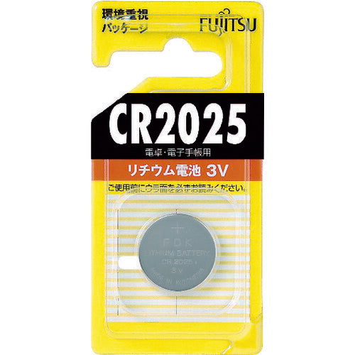 ＦＤＫ　リチウムコイン電池　ＣＲ２０２５　（１個＝１ＰＫ） CR2025C(B)N