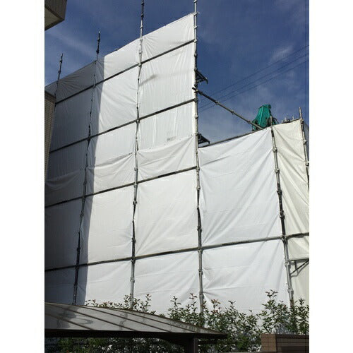 ユタカメイク 白防炎シート普及型 １．８ｍ×３．４ｍ B-240