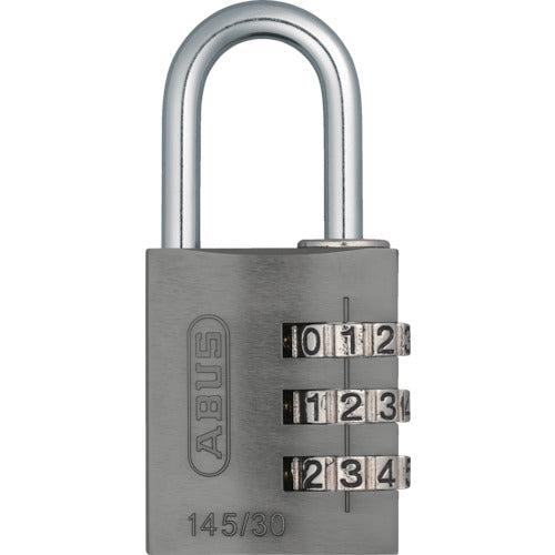 ＡＢＵＳ　ナンバー可変式南京錠　１４５－３０　チタニウム 145-30-TI