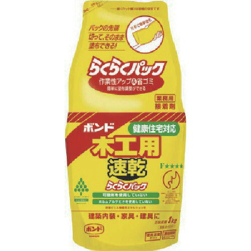 コニシ　木工用速乾らくらくパック　１ｋｇ 40301
