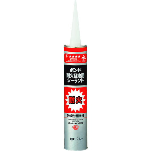 コニシ　耐火目地用シーラント　グレー　３３３ｍｌ 59378