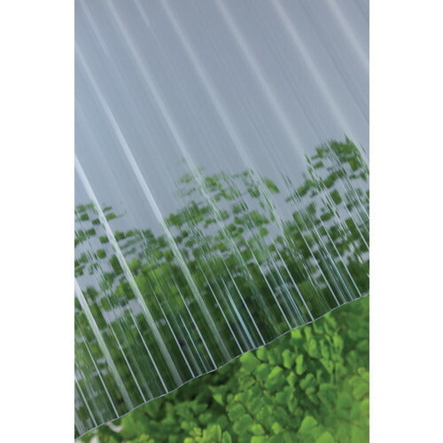 タキロン ポリカ波板 ３２波 ７尺 ９１０グレースモーク 217798