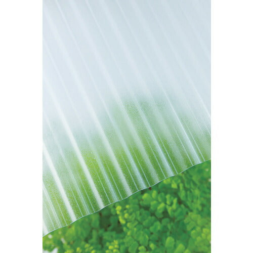 タキロン ポリカ波板 ３２波 ９尺 ６５０クリアフロスト 217927