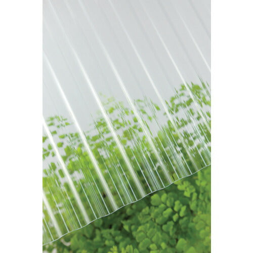 タキロン ポリカ波板 ３２波 ９尺 ６１０クリア 217965