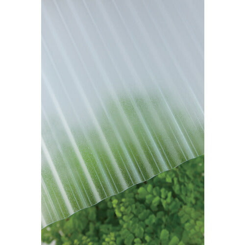 タキロン ポリカ波板熱線カット ３２波 ７尺 ４０５０クリアスモークマット 235730