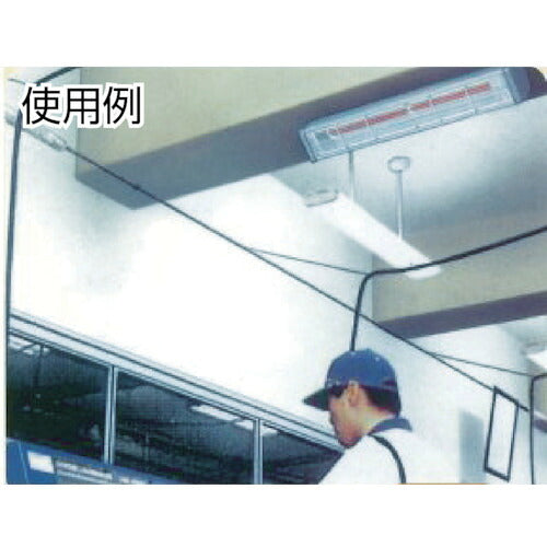 ＤＥＮＳＯ　遠赤外線ヒーター　天吊りタイプ　単相２００　　１．５ｋＷ EG-15RK