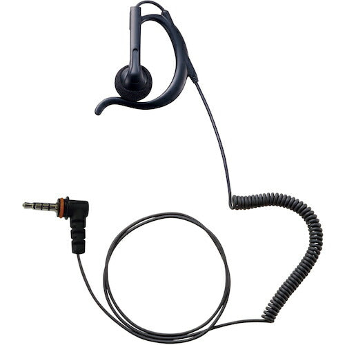 八重洲無線 イヤピース 耳かけ付きオープンエアー型（伸縮するカールコードタイプ） EP301