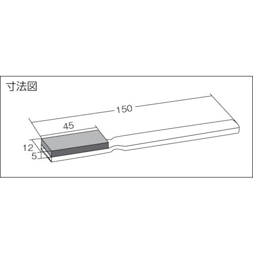 ＴＲＵＳＣＯ ハンドラッパー 灰 粗仕上げ用 ＃１８０ GG180C