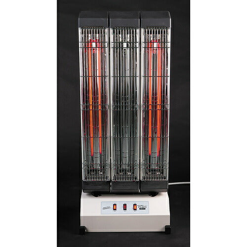 ＮＡＫＡＴＯＭＩ　遠赤外線電気ヒーター　３灯式　三相２００Ｖ　ＩＦＨ−３０ＴＰ IFH-30TP