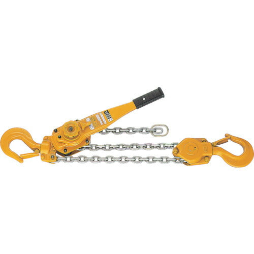ＫＩＴＯ　レバーブロック　Ｌ５形　定格荷重６．３ｔ　揚程１．５ｍ　高耐久・高操作性　【選べる定格荷重】　ＬＢ０６３ LB063