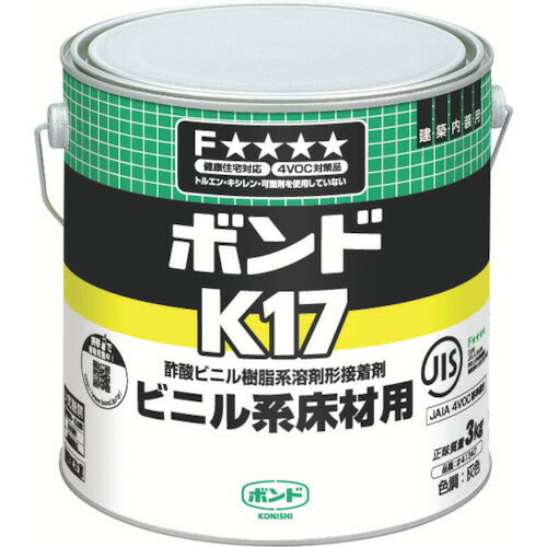 コニシ　Ｋ１７　３ｋｇ（缶）　＃４１３４７ K17-3