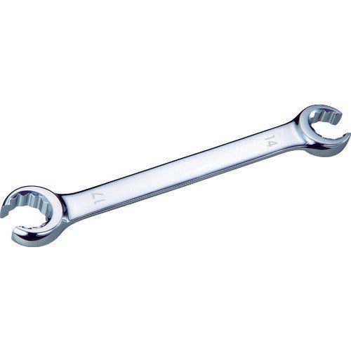 ＴＲＵＳＣＯ 両口フレアーナットレンチ１４ｍｍ×１７ｍｍ TFW-1417