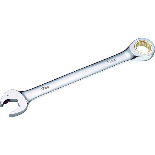 ＴＲＵＳＣＯ クイックラチェットコンビネーションレンチ １７ｍｍ TRMQ-17