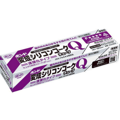 コニシ　変成シリコンコークＱチューブ　白　１２０ｍｌ 04952