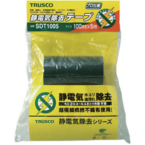 ＴＲＵＳＣＯ 静電気除去テープ 幅２５ｍｍＸ長さ５ｍ SDT255