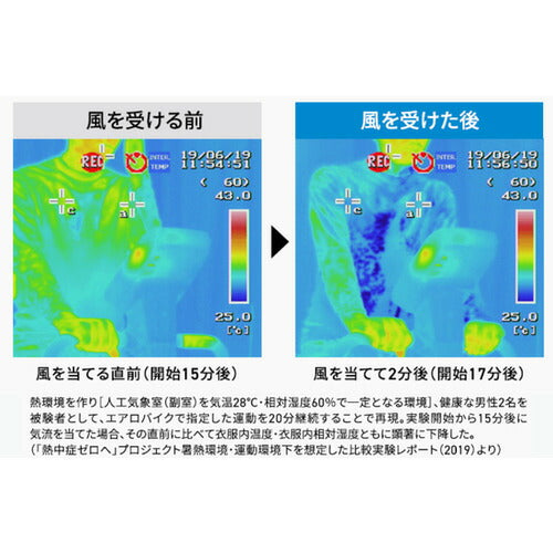 リベルタ　氷撃　フリーズテックワーク　長袖クルーネック　ブラック　ＸＬサイズ FTW25171572