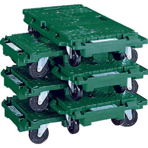 ＴＲＵＳＣＯ マルチキャリー連結くん ６８０Ｘ３９０ ゴム車輪 MP-6839G-100