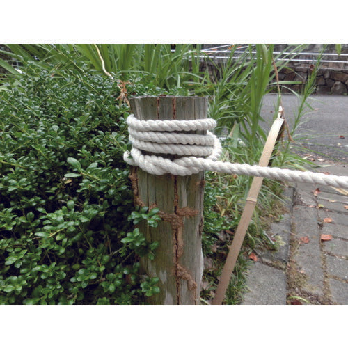 ＴＲＵＳＣＯ 綿ロープ ３つ打 線径９ｍｍＸ長さ２０ｍ R-920M