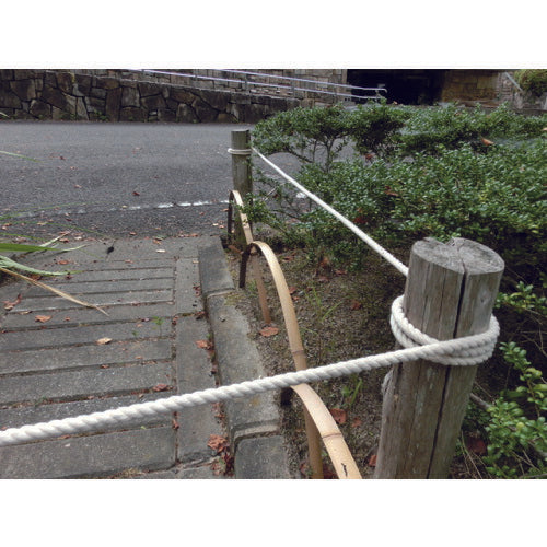 ＴＲＵＳＣＯ 綿ロープ ３つ打 線径９ｍｍＸ長さ３０ｍ R-930M