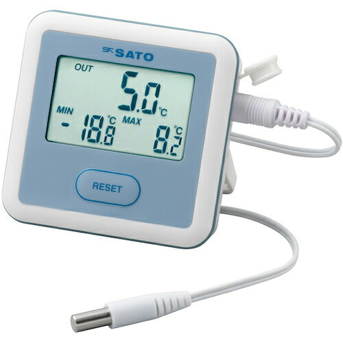 佐藤 冷蔵庫用デジタル温度計 ＰＣ－３３１０ （１８３０－００） 1830-00