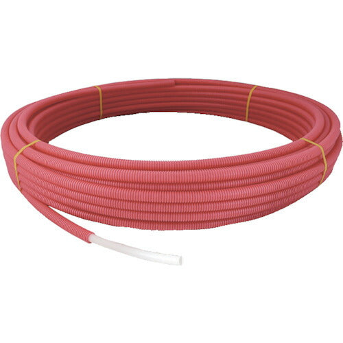 オンダ製作所　架橋ポリエチレン管　コルゲートイージーカポリ　ピンク　１６Ａ　３０ｍ PEX16C-CP-Y30