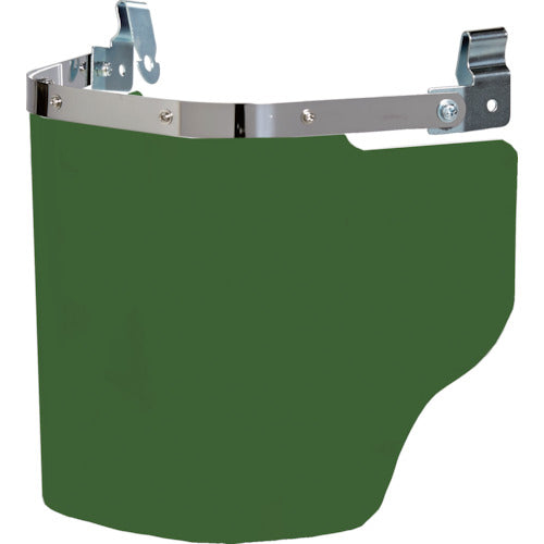 ＴＲＵＳＣＯ ヘルメット取付型大型防災面 グリーン（前面プレートなし） LFS-GN