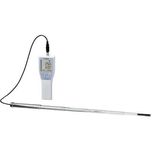 佐藤 デジタル温湿度計（無線通信機能付）ＳＫ－１１０ＴＲＨーＢ（伸縮センサセット）（８１４０－３０） 8140-30