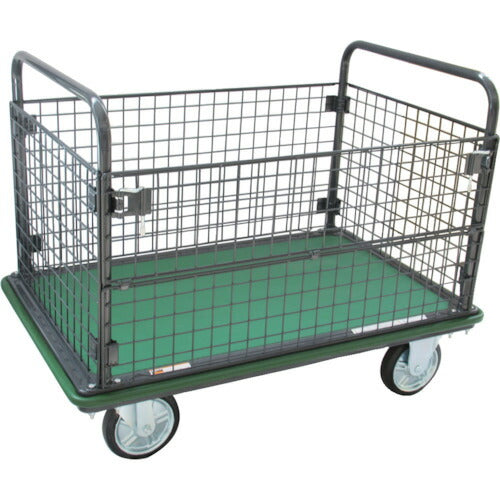 ＴＲＵＳＣＯ ハイグレード運搬車 金網付 １２００Ｘ７５０ 507EBNA