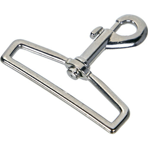 ＴＲＵＳＣＯ ニッケルメッキ スイベルベルトナスカン ５３ｍｍ ベルト幅５０ｍｍ SEB-50