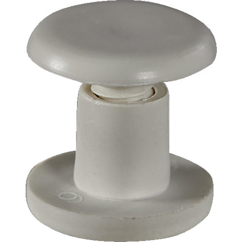 ＴＲＵＳＣＯ エコねじ マプカ使用・紙素材ねじ 間隔８ｍｍ （５０組入）頭１５ｍｍ 穴径７ｍｍ MAPKANE-8