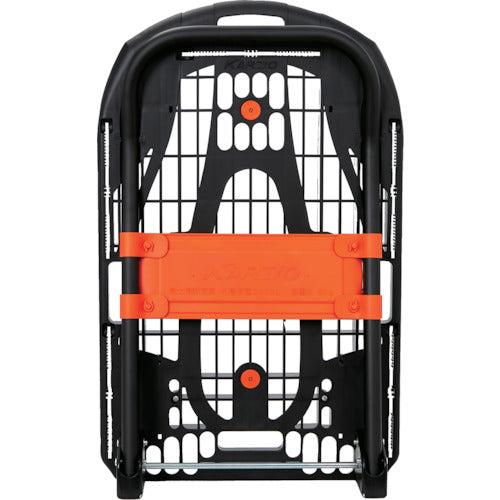 ＴＲＵＳＣＯ 樹脂台車 カルティオ（新型） ７８０Ｘ４９０ 折畳 黒 MPK-780-BK