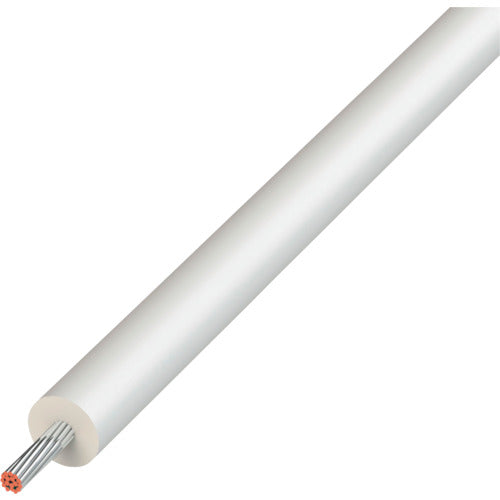 ＫＹОＷＡ　ＵＬ耐熱ビニル絶縁電線　ＵＬ１０１５　ＡＷＧ１４　１０Ｍ　白 UL1015 AWG14 10M WH