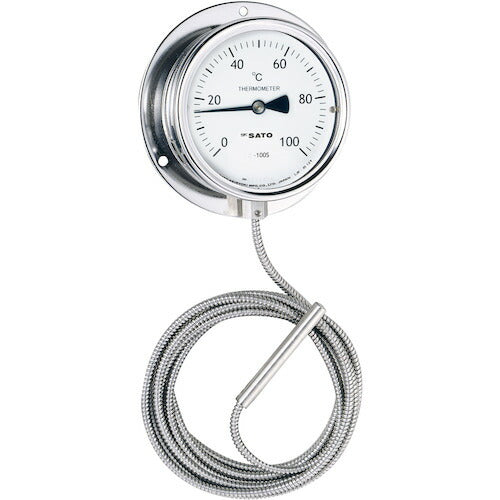 【送料・納期都度見積】 佐藤 特注 隔測指示温度計 ＬＢ－１００Ｓ－ＴＳ１ 投込式 LB-100S-TS1