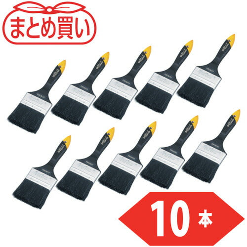 ＴＲＵＳＣＯ まとめ買いダスター刷毛３５６ ３インチ ７５ｍｍ １０本入り TPB-356-3-10P