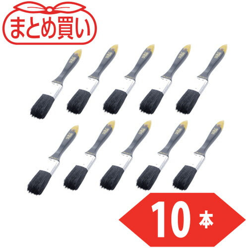 ＴＲＵＳＣＯ まとめ買いダスター刷毛３５６ １インチ ２５ｍｍ １０本入り TPB-356-1-10P