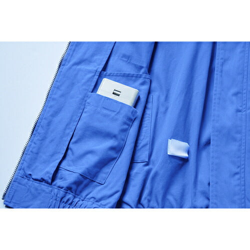 空調服　空調服［［Ｒ上］］　難燃長袖ブルゾン　ウエアのみ　ライトブルー　２Ｌ KU91731C24S4