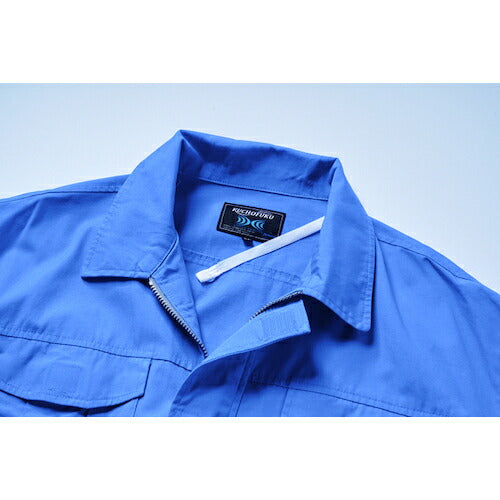 空調服　空調服［［Ｒ上］］　難燃長袖ブルゾン　ウエアのみ　ライトブルー　４Ｌ KU91731C24S6